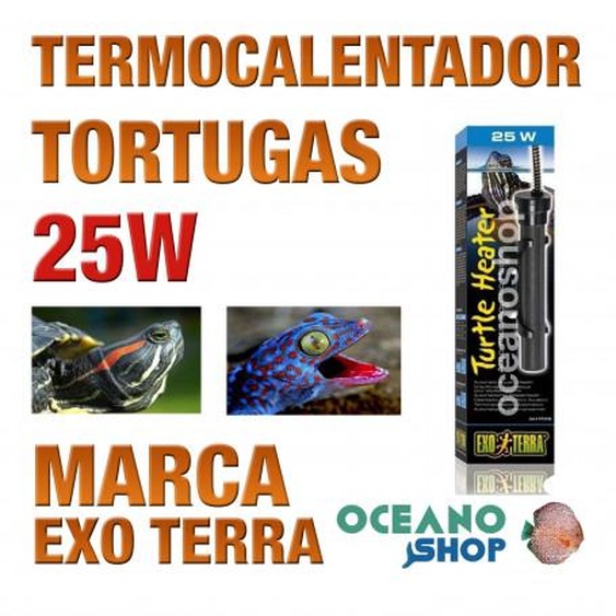 Chauffage De Leau Pour Tortues Et Reptiles Aquatiques 25W Exo Terra
