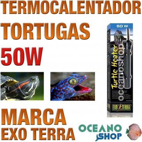 Chauffage De Leau Pour Tortues Et Reptiles Aquatiques Exo Terra 50W