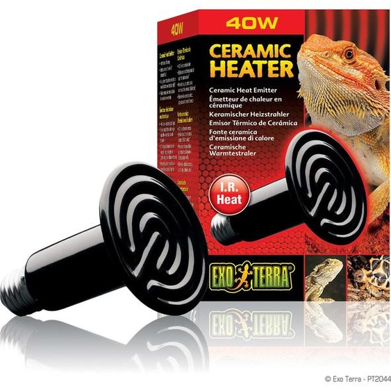 Chauffage radiant Exoterra Chauffage céramique Plazy 40w