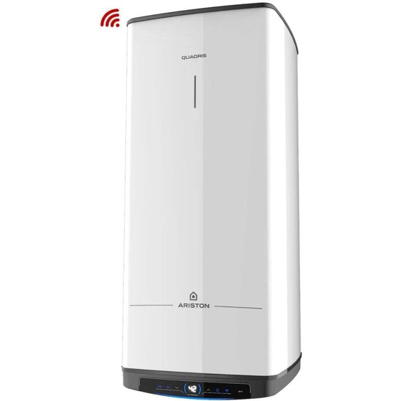 Chauffe-eau électrique 2400W QUADRIS 120l stéatite blanc - ARISTON - 3060883