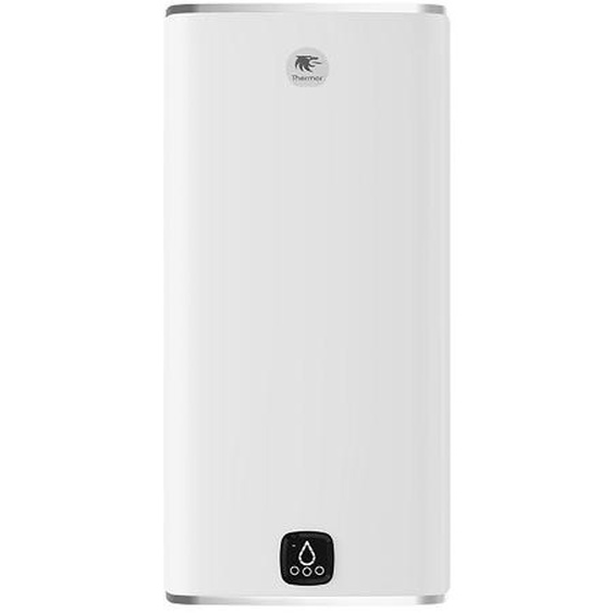 Chauffe-eau électrique stéatite MALICIO 3 vertical carré blanc 120L - THERMOR - 231072