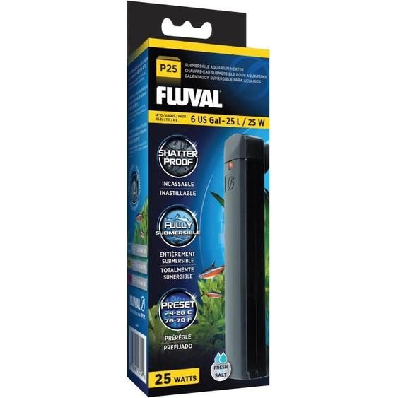 Chauffe-eau FLUVAL FL P25 chauffe aquarium préréglé - pour poissons
