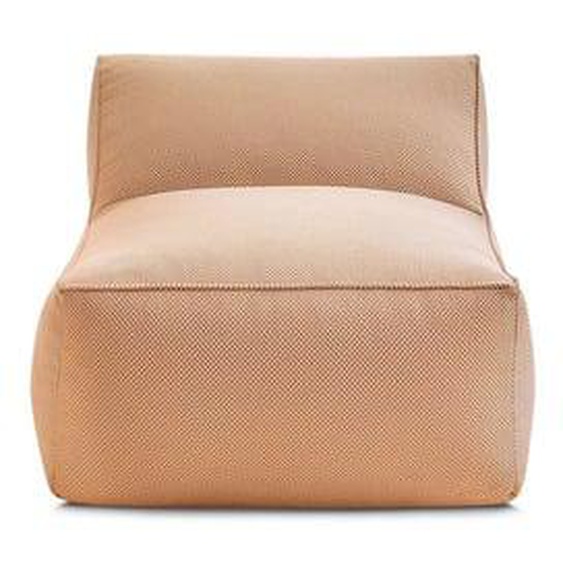 Chauffeuse 1 place sans accoudoir pour canapé de jardin modulable RIVIERA tissu chiné