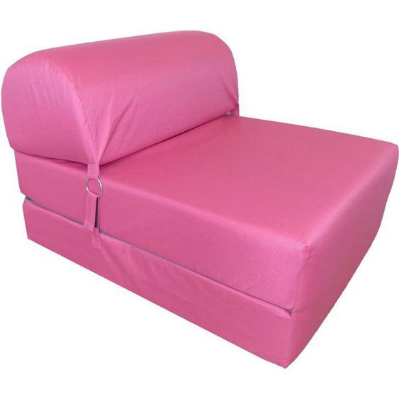 Chauffeuse en tissu enduit Seattle Rose