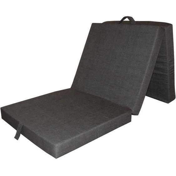 Chauffeuse pliante - SAMBA - Multi-position - 190 x 70 x 9 cm