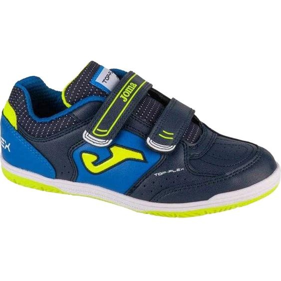Chaussures De Foot En Salle Top Flex Bleu Marine / Vert