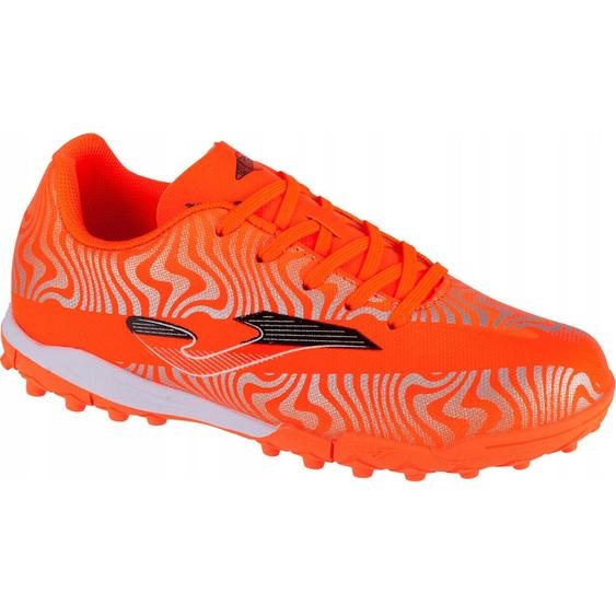 Chaussures De Foot Pour Terrain Artificiel Evolution Orange / Argenté