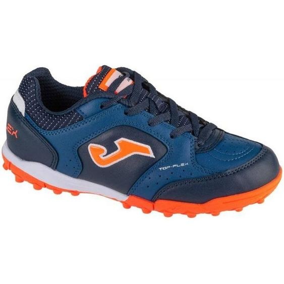 Chaussures De Foot Pour Terrain Artificiel Foot Top Flex Top Flex 2433 Bleu Marine / Orange