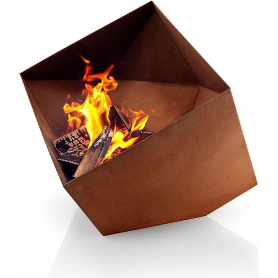 Cheminée de jardin Eva Solo FireCube - Acier corten