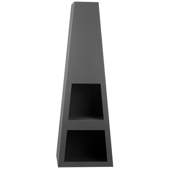 Cheminée de jardin Markone 203-2 (laquée) : 40 x 40 x 118 cm