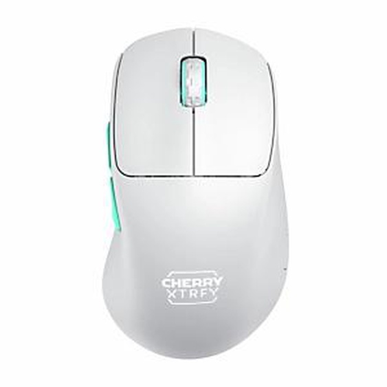 CHERRY XTRFY M64 Wireless, RF sans fil, 26000 DPI, Bleu, Turquoise, Blanc CX-M64W-WHITE
