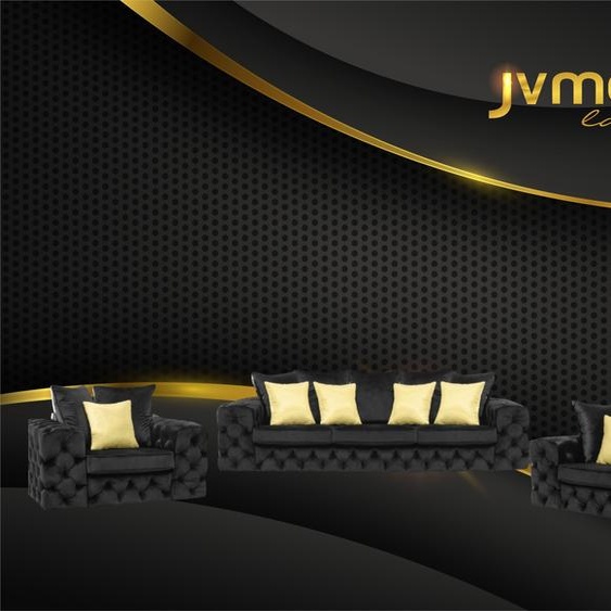 Chesterfield Design Salon Canapé Meuble 321 places Canapés