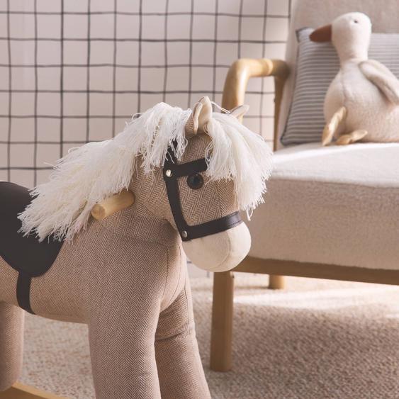 Cheval À Bascule Pour Enfant Tornade Marron