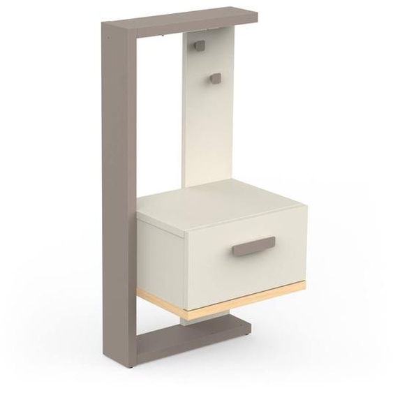 Chevet 1 Tiroir Camillia Gris
