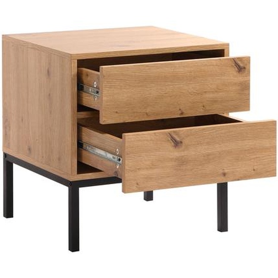 Chevet 2 Tiroirs, Style Industriel Stockies -
