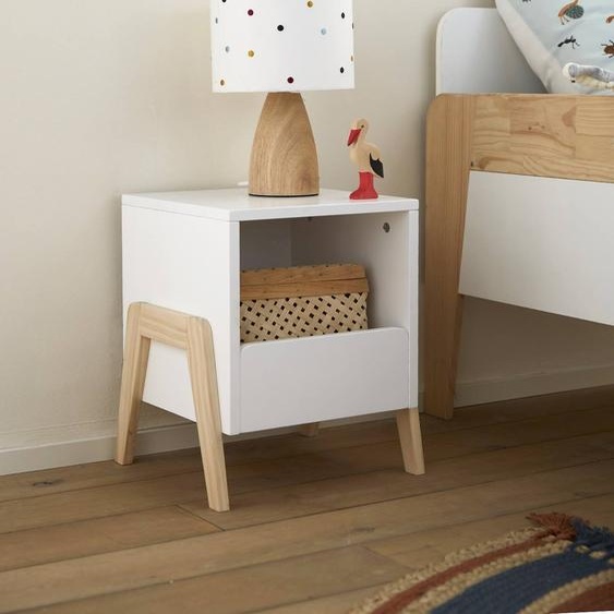 Chevet enfant LIGNE RÉTRO blanc
