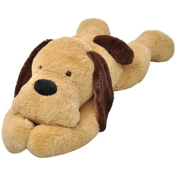 Chien en peluche 160 cm Marron