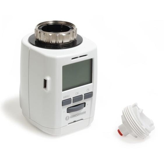 Chronothermostat pour radiateurs Giacomini K470HX001 blanc
