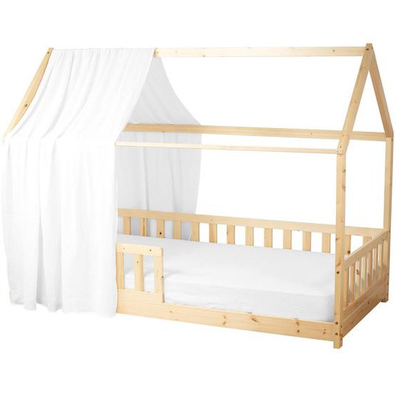 Ciel De Lit Cabane En Gaze De Coton Solo 360 Cm Blanc