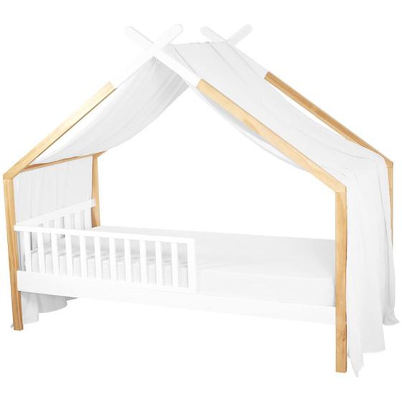 Ciel De Lit Cabane Toile En Gaze De Coton Jeanne Blanc
