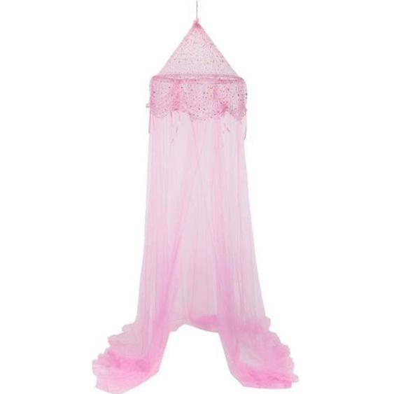 Ciel de lit - Autres - Demoiselle Rose - Moustiquaire - 250 cm - Étoiles dorées