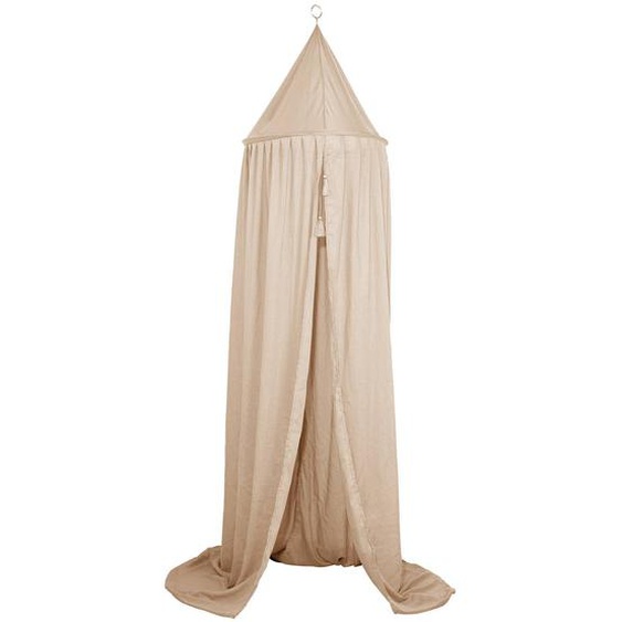 Ciel De Lit En Coton Beige