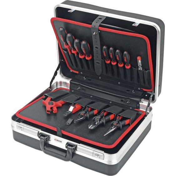 Cimco 170175 Electrical contractor Tool box (+ tools) 15-piece (L x W x H) 465 x 310 x 170 mm