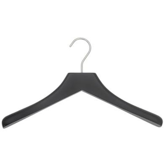 Cintre 0112 - Noir ardoise - Crochet chrome rutilant