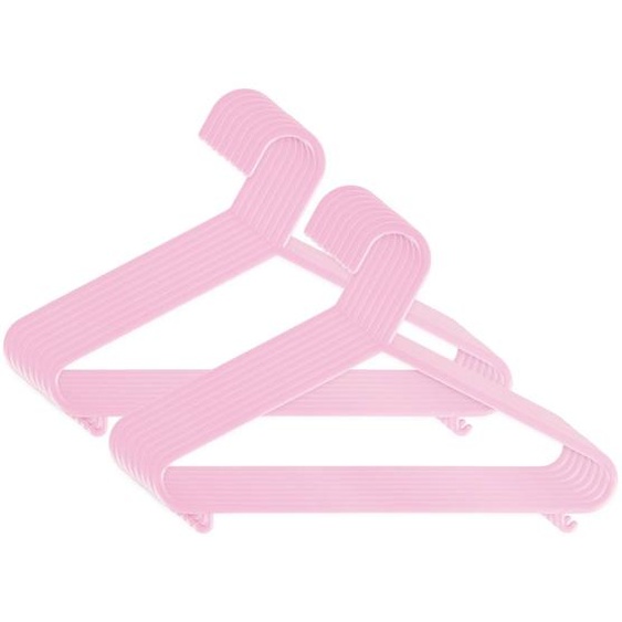 Cintres Enfant 16 Pièces - 30 Cm Rose