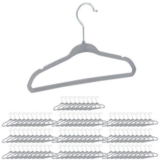 Cintres enfants set velours - 10040245-0