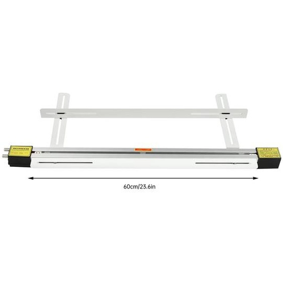 Cintreuse à chaud pour acrylique - Cintreuse pour plastique - 60 mm - Alliage daluminium - Support réglable - Pour acrylique/PVC et matériaux rétractables - Marron clair