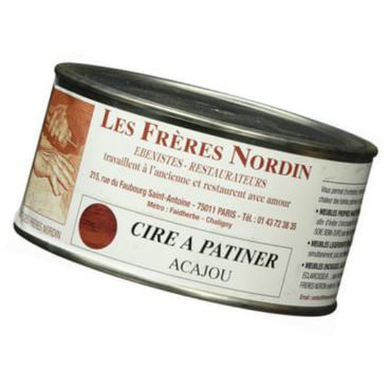 Cire à patiner pour bois acajou 500 ml