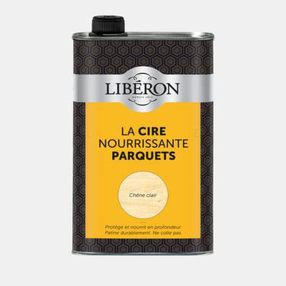 Cire nourrissante parquets chêne clair 1 L