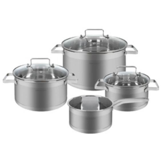 CLASSBACH Set de casseroles C-KTS 4016, 7 pièces, acier