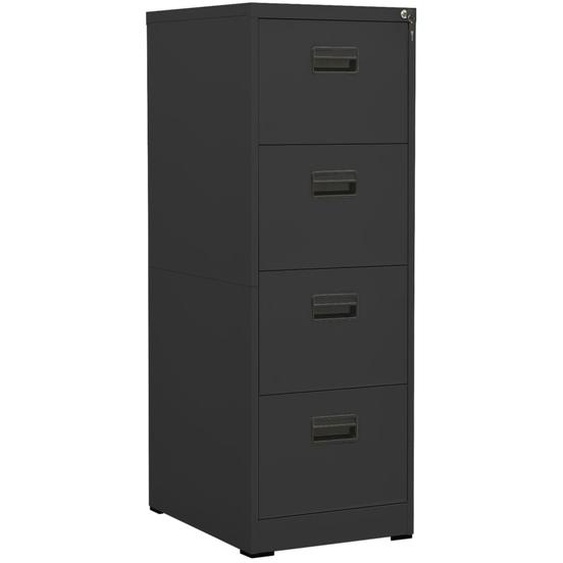 Classeur Anthracite 46x62x133 cm Acier