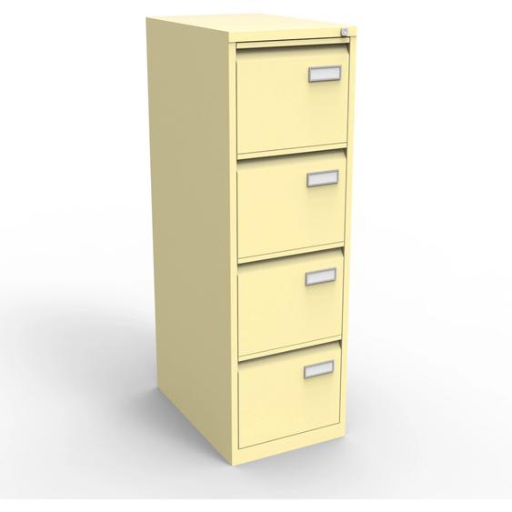 Classeur Universal 4 tiroirs en métal - Beige