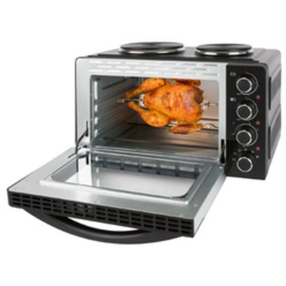 CLATRONIC Petite cuisinière KK 3786, 2 plaques de cuisson