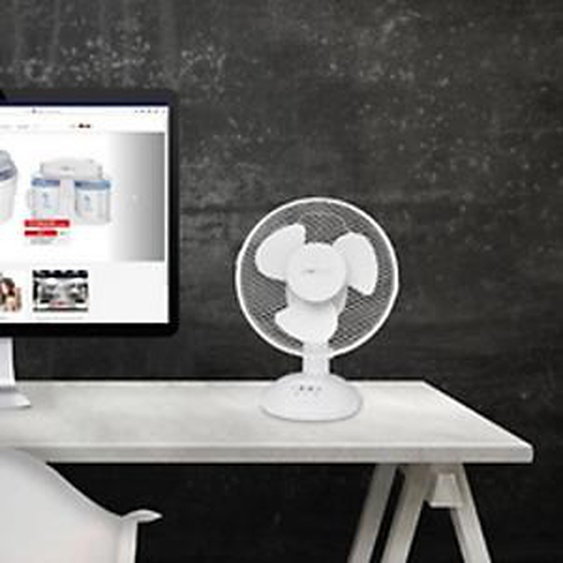CLATRONIC Ventilateur de table VL 3601, diamètre: 230 mm