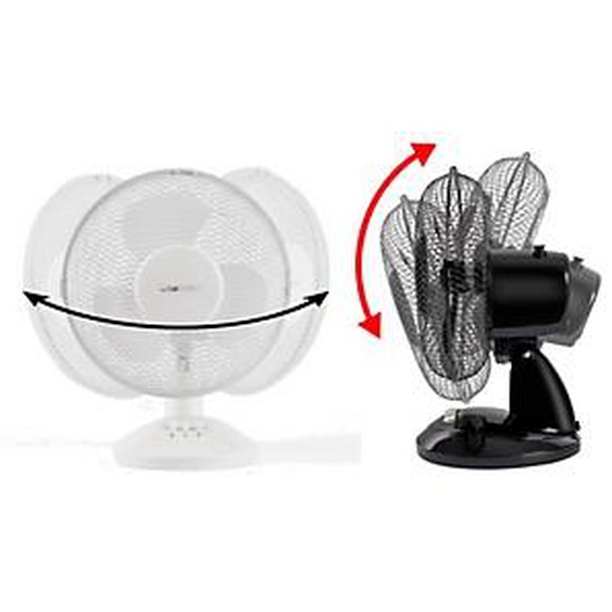 CLATRONIC Ventilateur de table VL 3602, diamètre: 300 mm