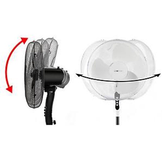 CLATRONIC Ventilateur sur pied VL 3603 S, blanc