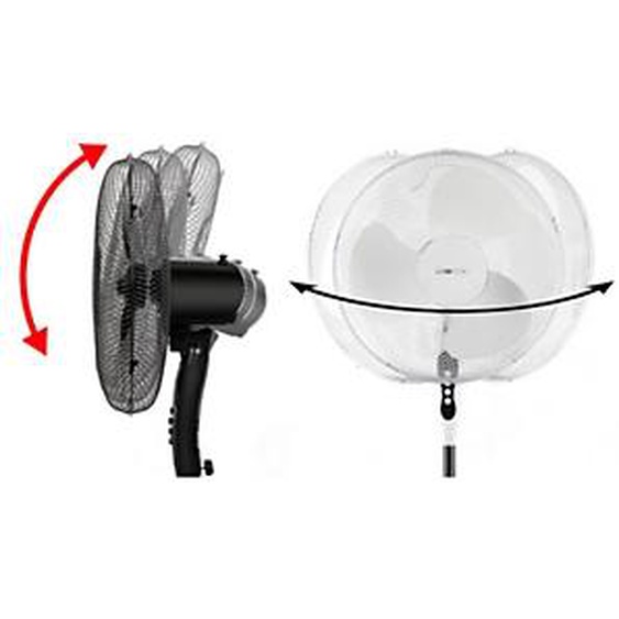 CLATRONIC Ventilateur sur pied VL 3603 S, noir