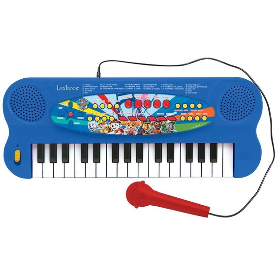 Clavier Électronique Musical Avec Micro Pat Patrouille Bleu