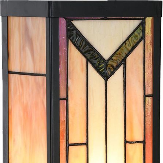 Clayre & Eef Applique Tiffany 14x16x40 cm Beige Verre