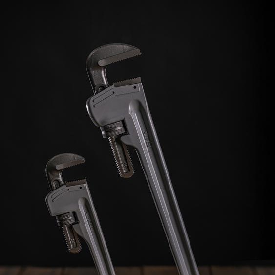 Clé à griffe alu 14 longueur 350mm - HANGER - 121214