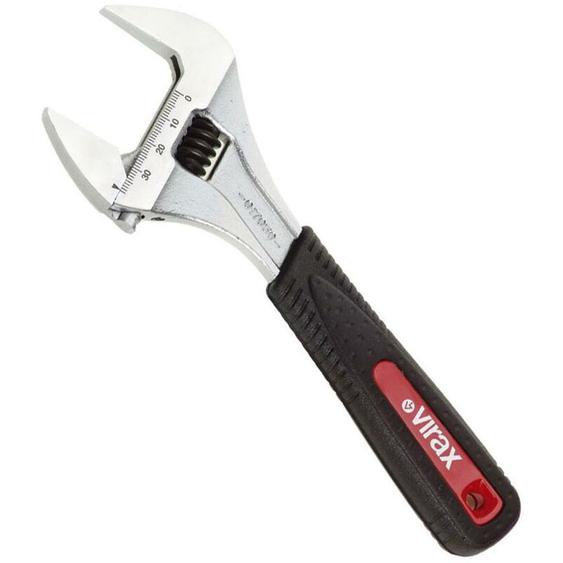 Clé à molette ouverture extra-large 34 mm Virax 175 mm - 017045