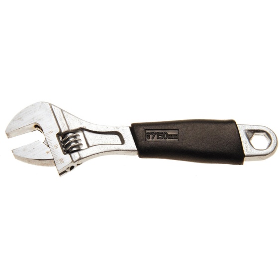 Clé à molette avec poignée souple en plastique | SW max. 20 mm