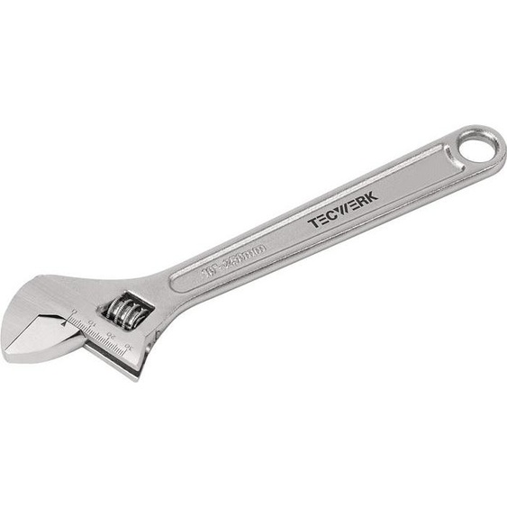 Clé à molette max. 19 mm Longueur 150 mm avec échelle de réglage