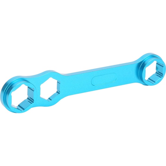 Clé bleue en aluminium pour moulinet de pêche, outil de montage/réparation pour moulinet de pêche