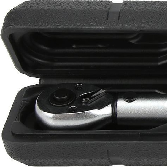 Clé dynamométrique en acier allié, clé à entraînement réglable avec échelle graduée, outil de réparation manuel 5–25 Nm