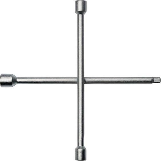 Clé en croix 17 x 19 x 22 x 12,5(1/2 4 pans) L350 mmxl350mm